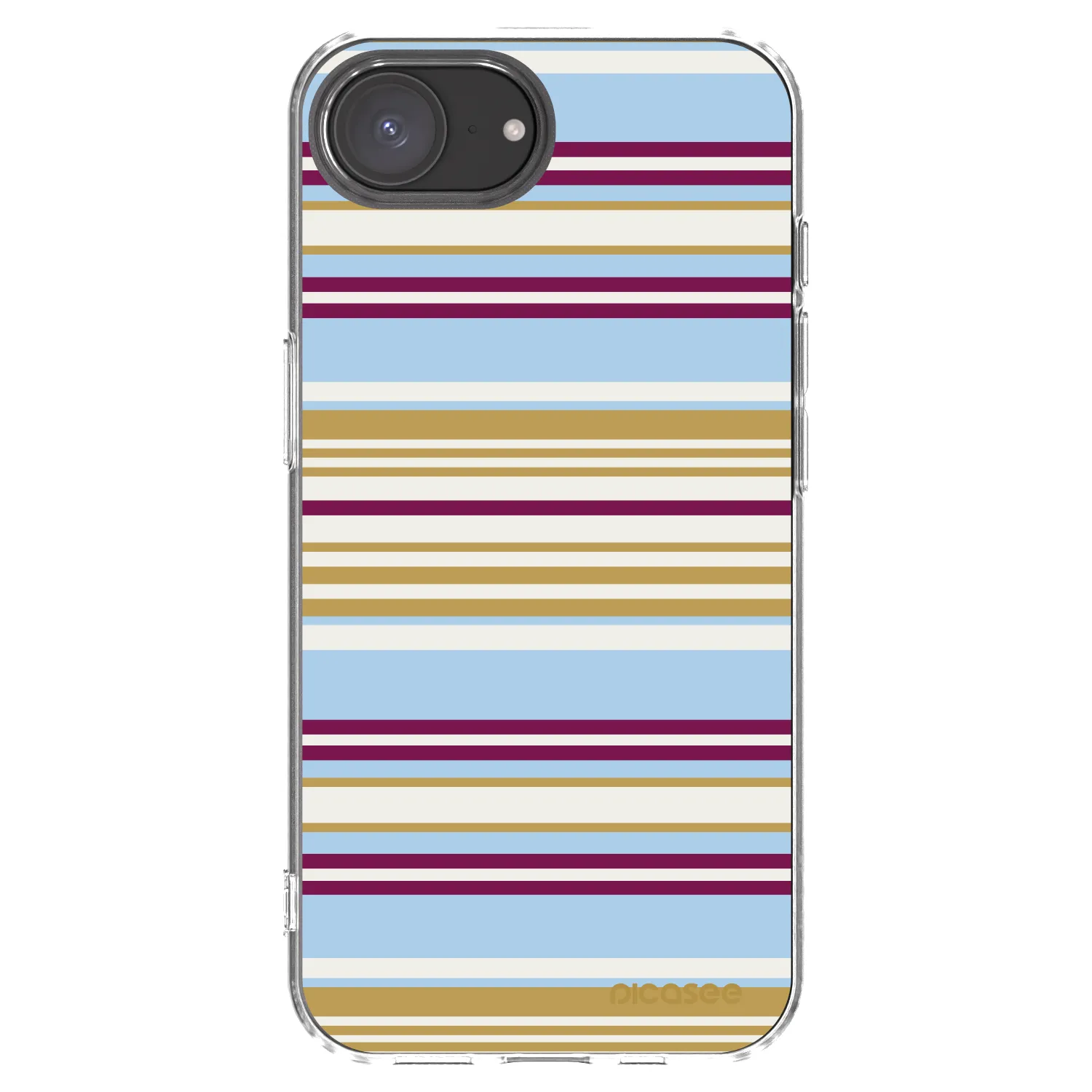 Picasee silikonowe przeźroczyste etui na Apple iPhone 16e - Souvenir