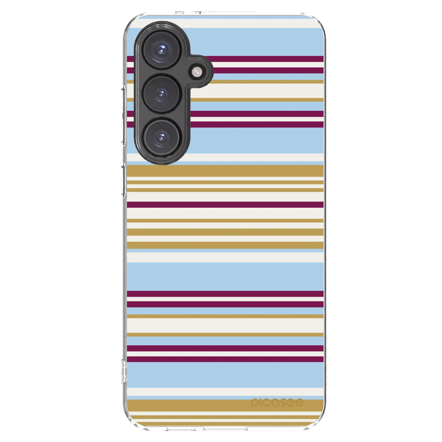 Picasee silikonowe przeźroczyste etui na Samsung Galaxy S24 FE S721B - Souvenir