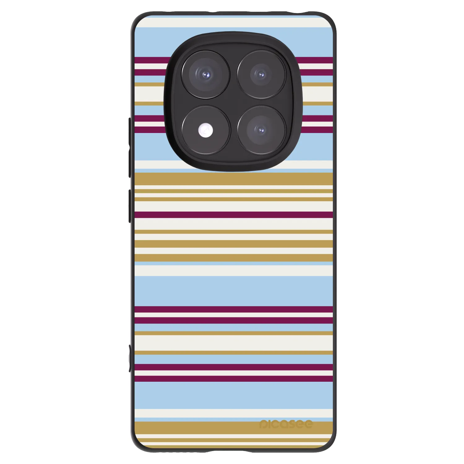 Picasee silikonowe czarne etui na Xiaomi Redmi Note 14 Pro+ 5G - Souvenir