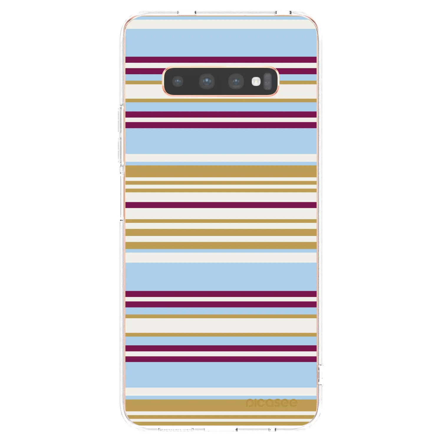 Picasee silikonowe przeźroczyste etui na Samsung Galaxy S10 Plus G975 - Souvenir