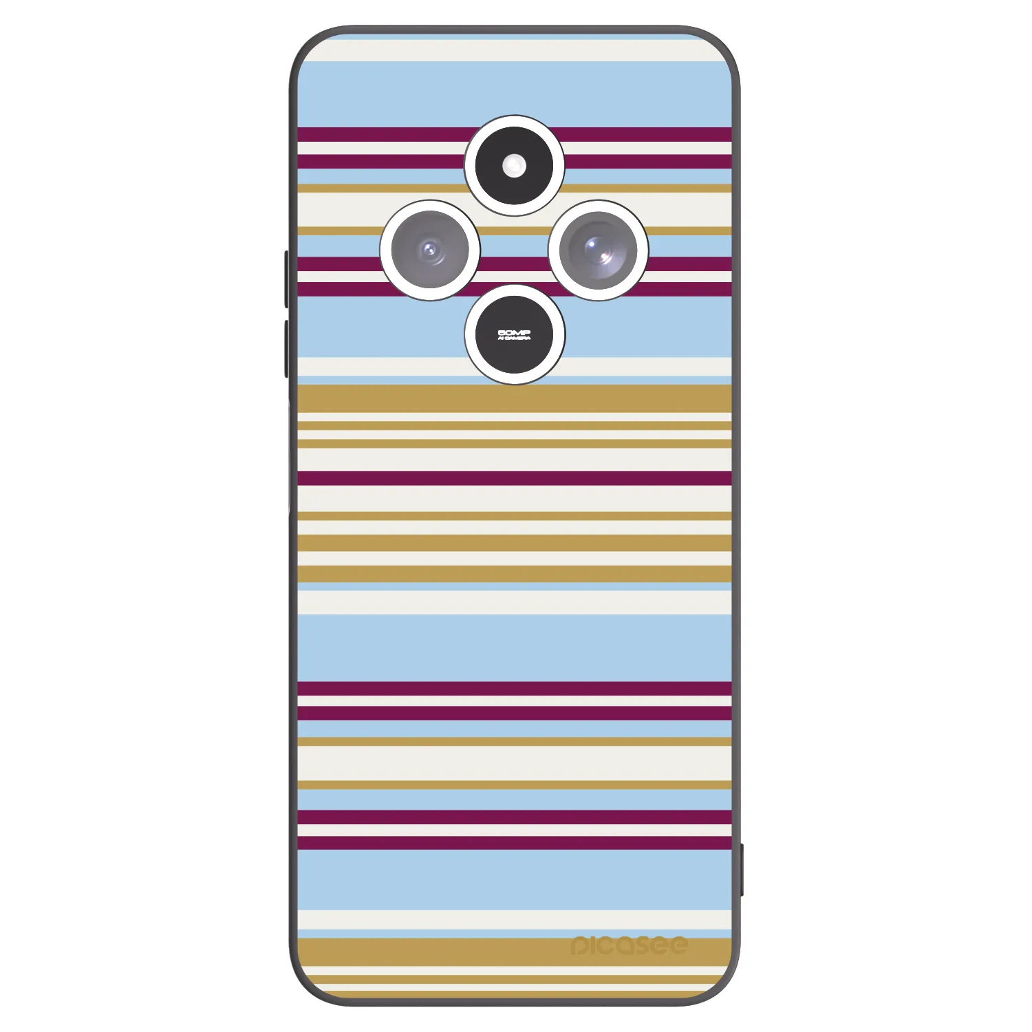 Picasee silikonowe czarne etui na Xiaomi Redmi 14C - Souvenir