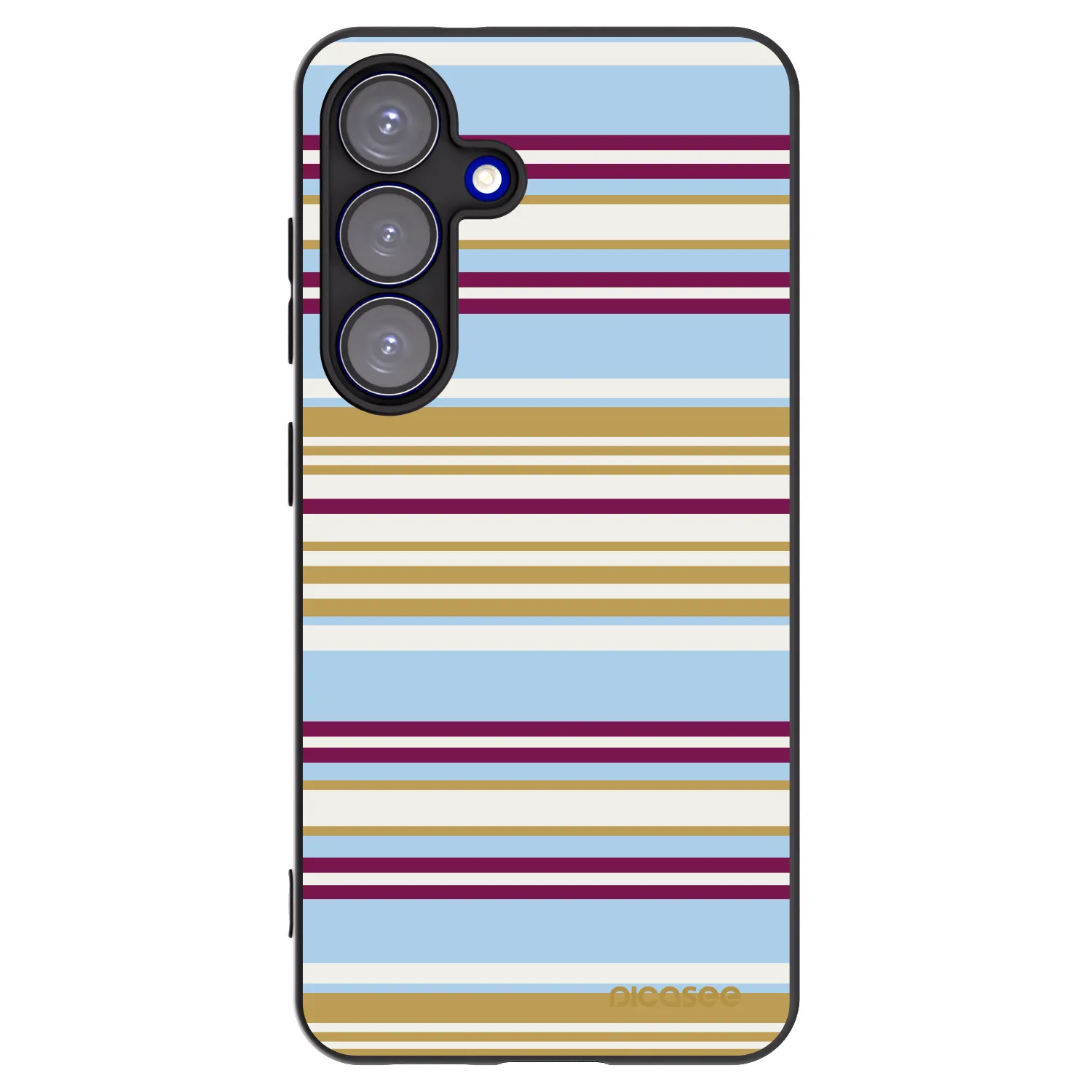 Picasee silikonowe czarne etui na Samsung Galaxy S25 5G - Souvenir