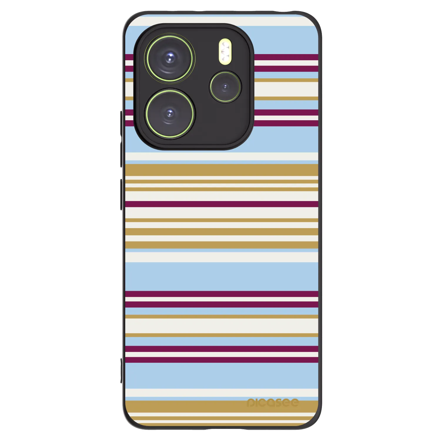 Picasee silikonowe czarne etui na Xiaomi Redmi Note 14 4G - Souvenir