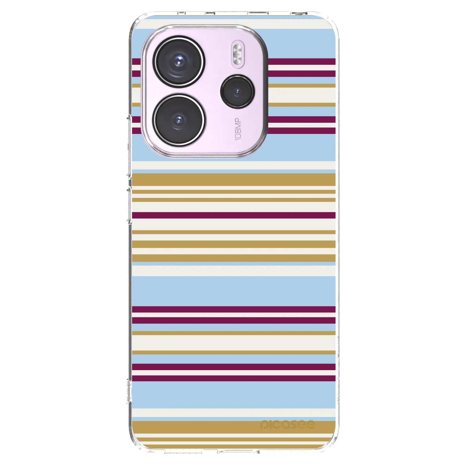 Picasee silikonowe przeźroczyste etui na Xiaomi Redmi Note 14 4G - Souvenir