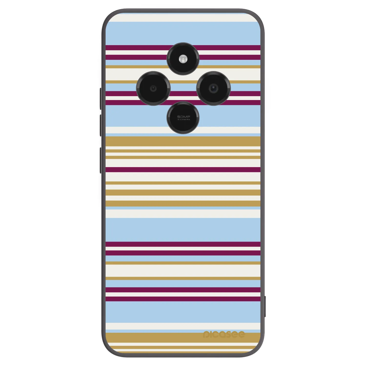 Picasee silikonowe czarne etui na Xiaomi Poco C75 - Souvenir