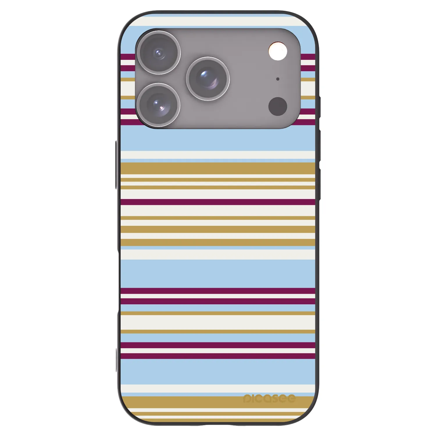 Picasee silikonowe czarne etui na Apple iPhone 17 Pro - Souvenir