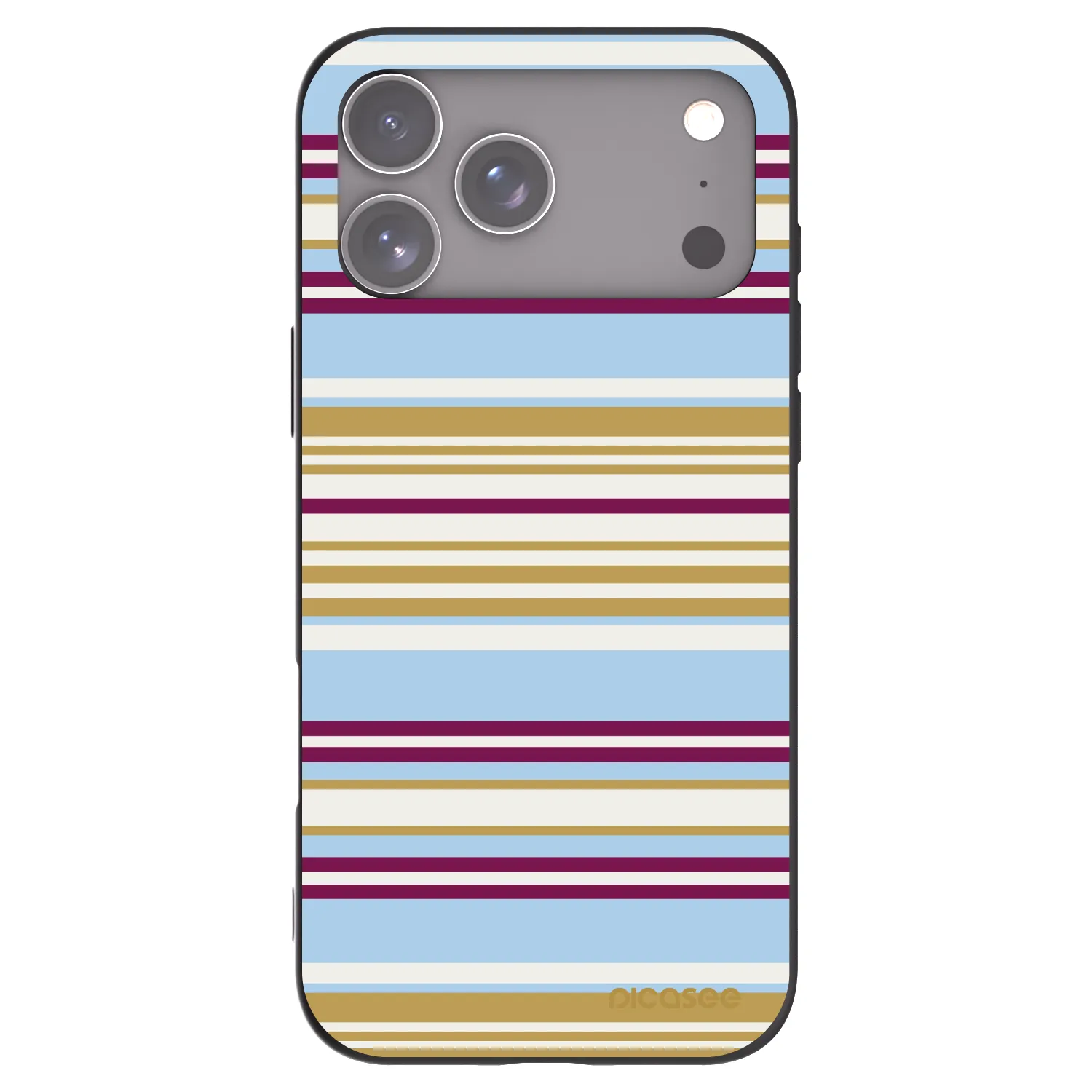 Picasee silikonowe czarne etui na Apple iPhone 17 Pro Max - Souvenir