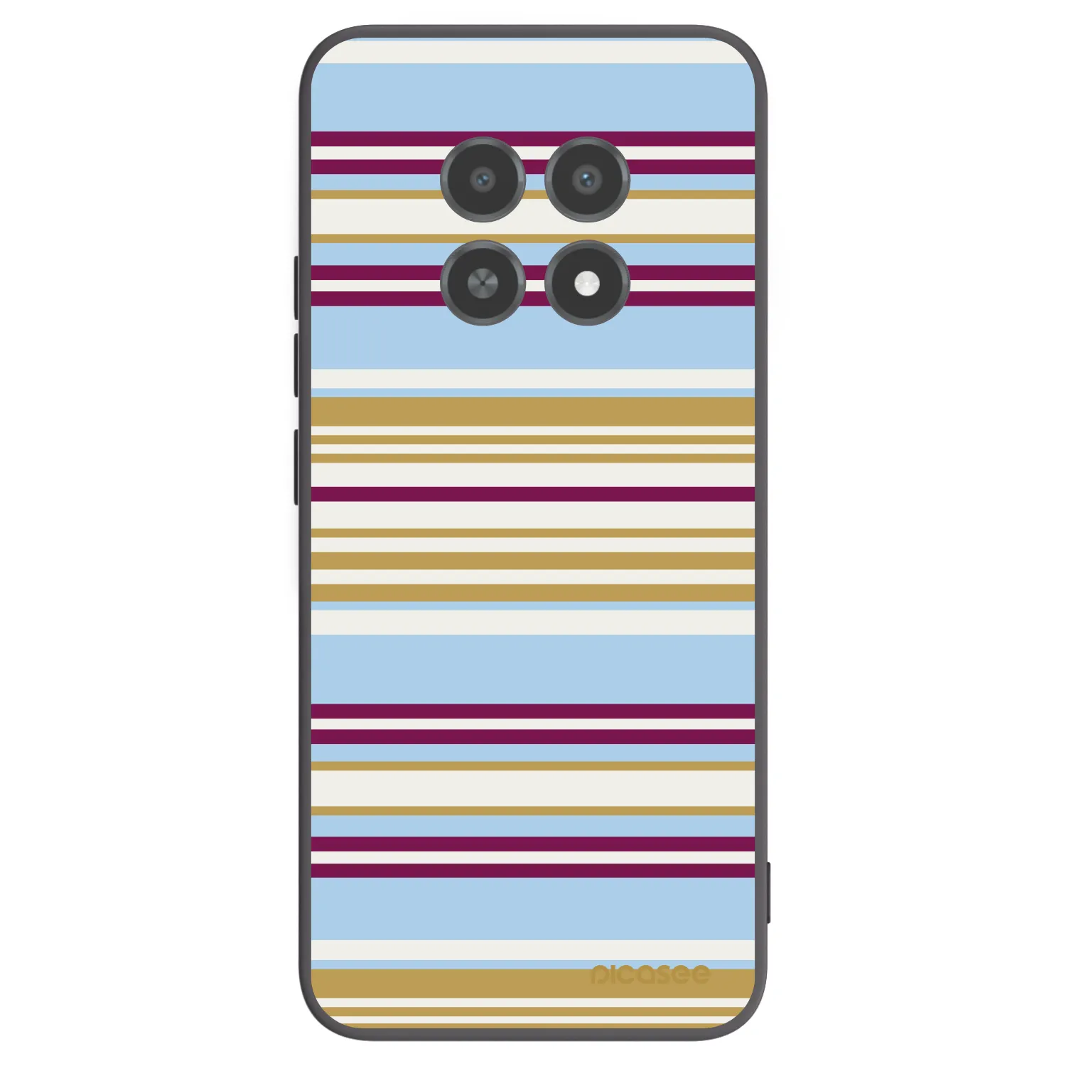 Picasee silikonowe czarne etui na Realme 12X - Souvenir