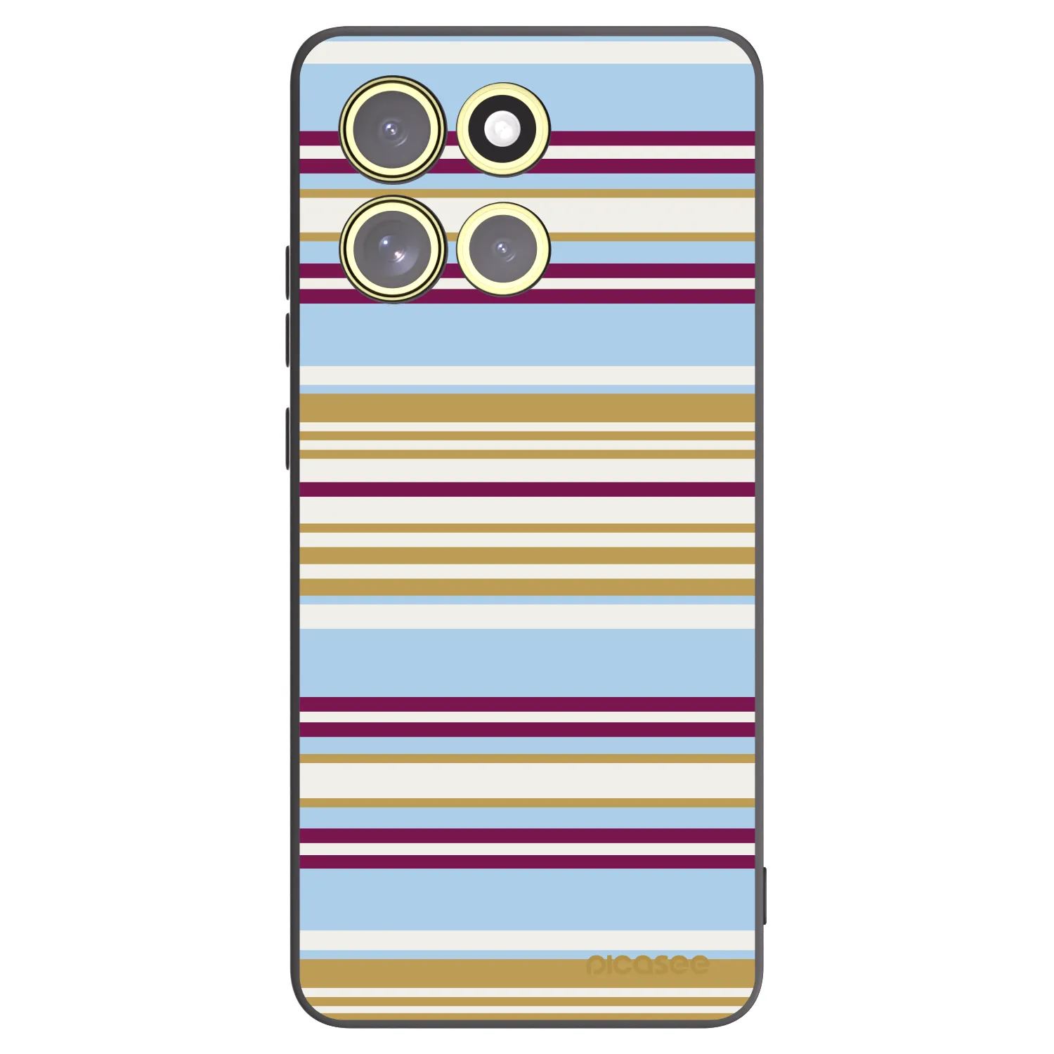 Picasee silikonowe czarne etui na Motorola Moto G86 5G - Souvenir