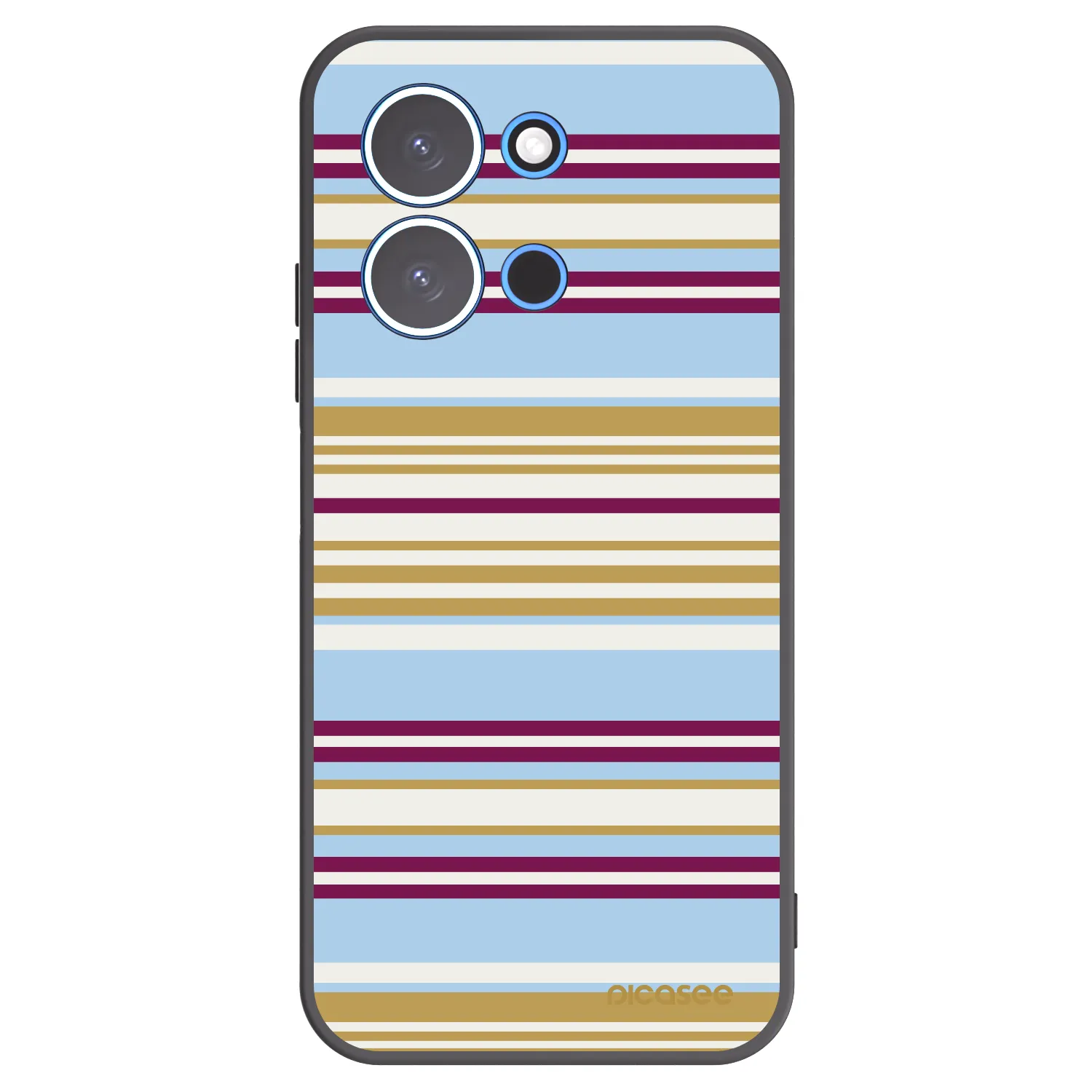Picasee silikonowe czarne etui na Xiaomi Redmi 15C 4G - Souvenir