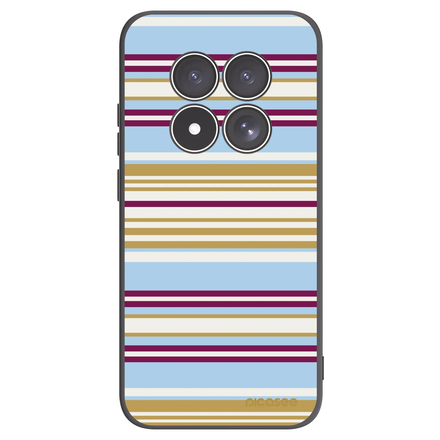 Picasee silikonowe czarne etui na Xiaomi Redmi Note 15 Pro 4G - Souvenir