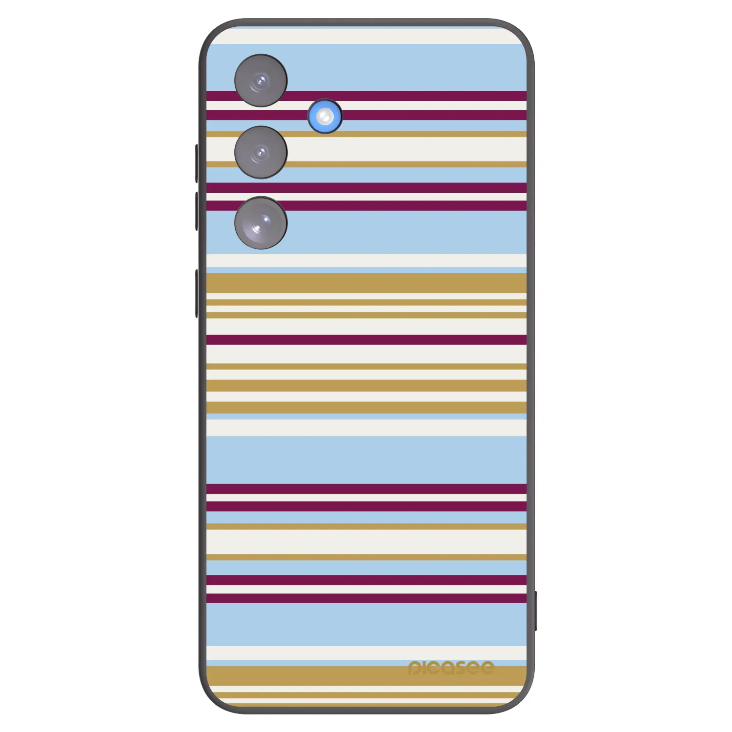 Picasee silikonowe czarne etui na Samsung Galaxy S25 FE 5G - Souvenir