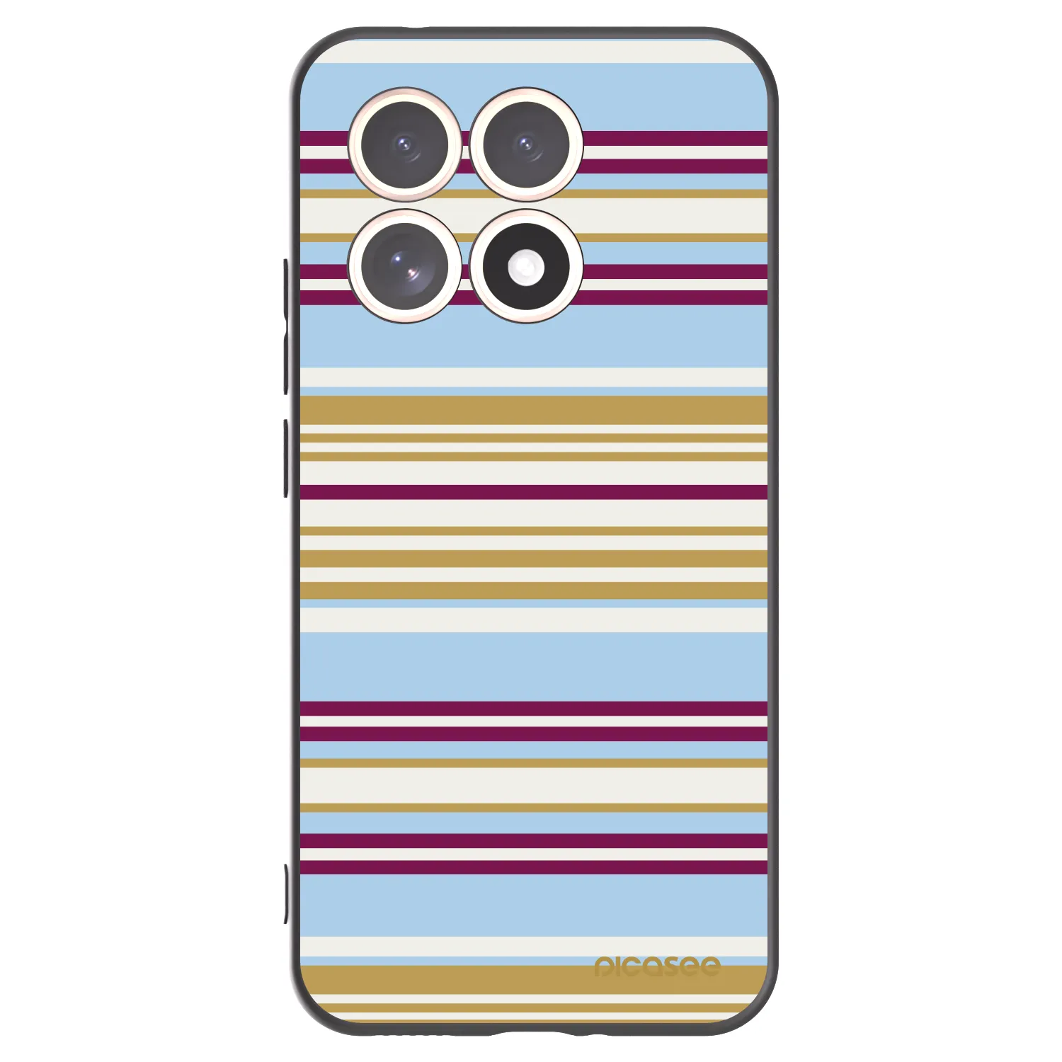 Picasee silikonowe czarne etui na Xiaomi 15T - Souvenir