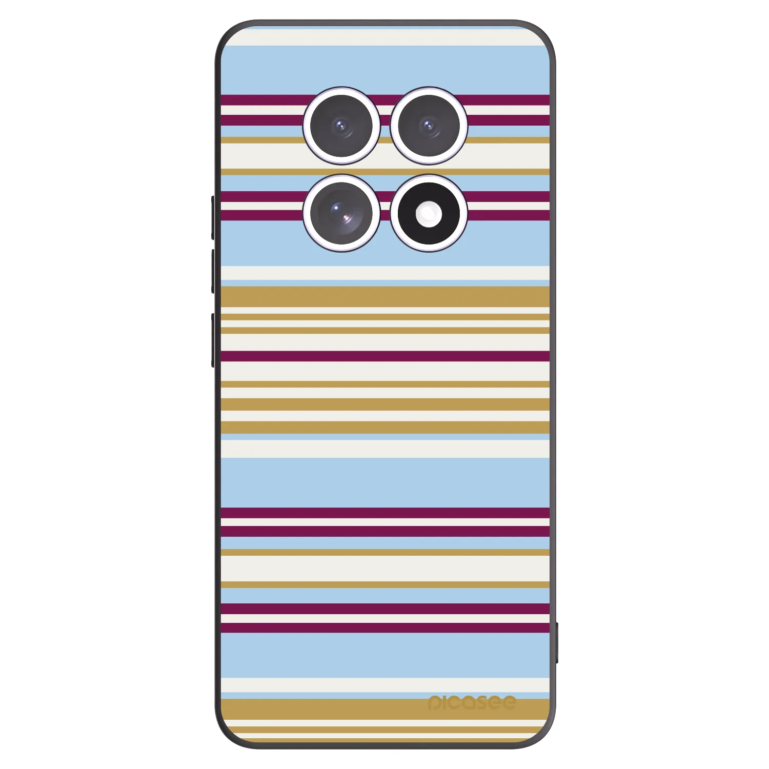 Picasee silikonowe czarne etui na Xiaomi Redmi Note 15 4G - Souvenir