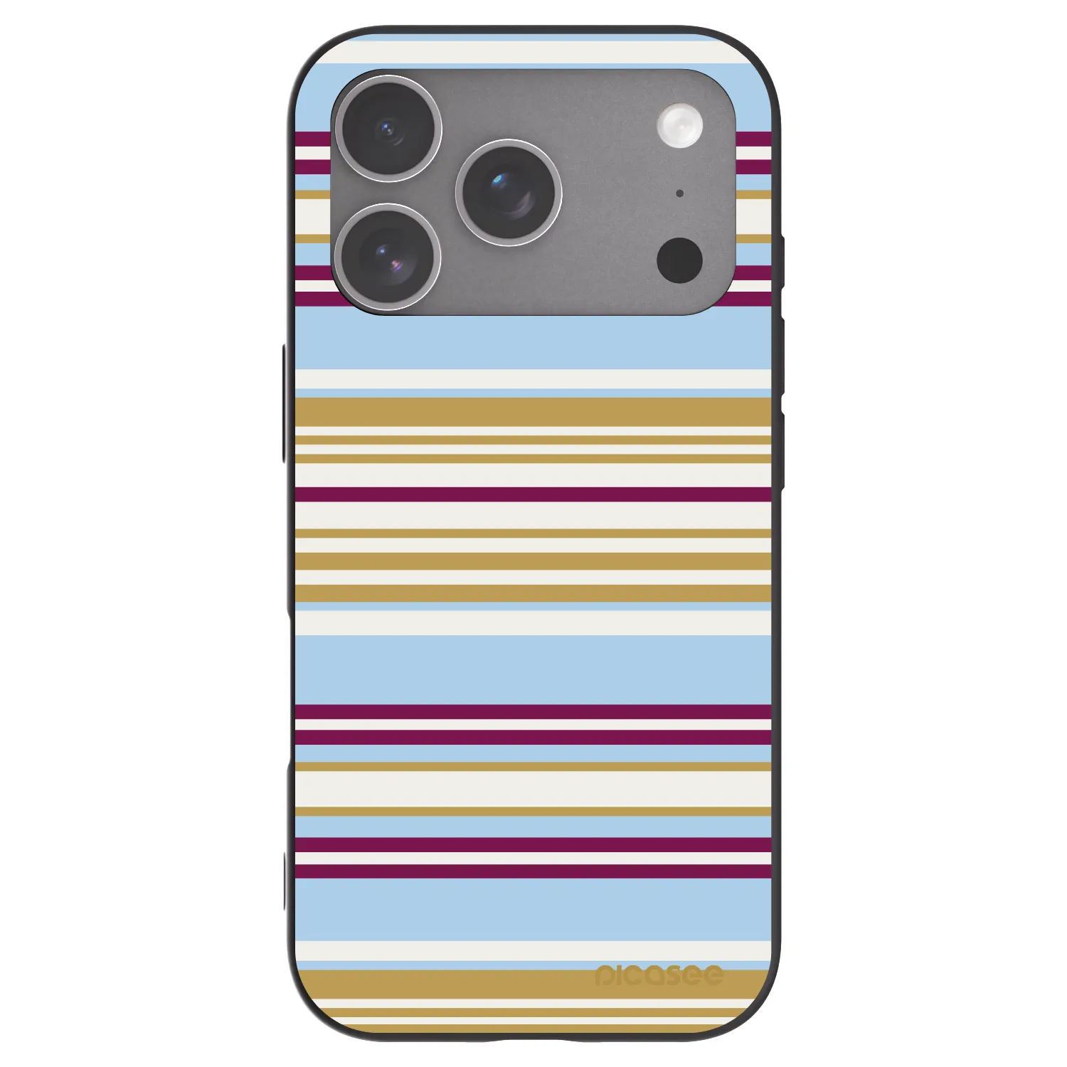 Picasee silikonowe czarne etui na Apple iPhone 18 Pro - Souvenir