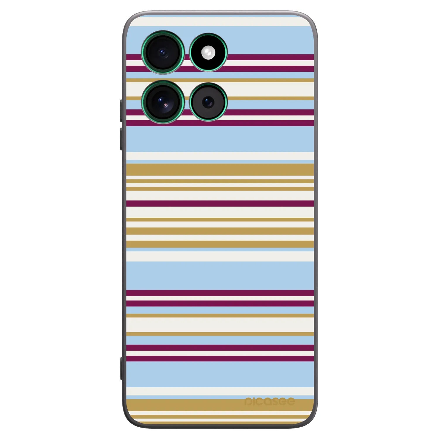 Picasee silikonowe czarne etui na Motorola Moto G57 Power - Souvenir