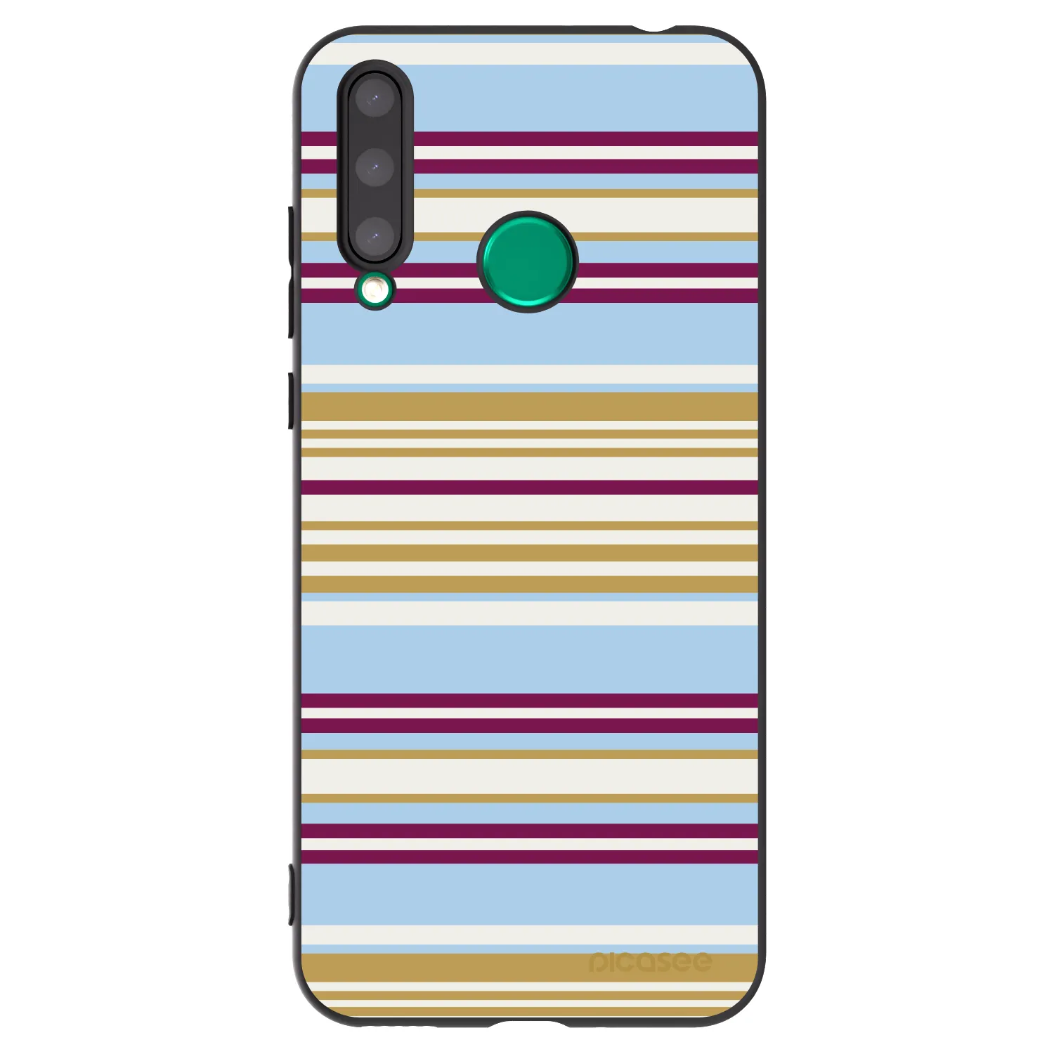 Picasee silikonowe czarne etui na Honor 20 Lite - Souvenir