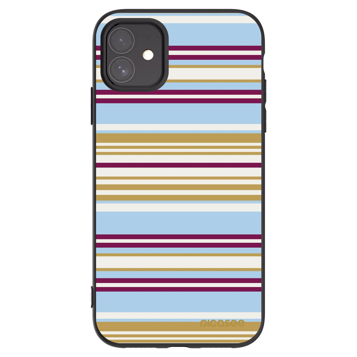 Picasee silikonowe czarne etui na Apple iPhone 11 - Souvenir