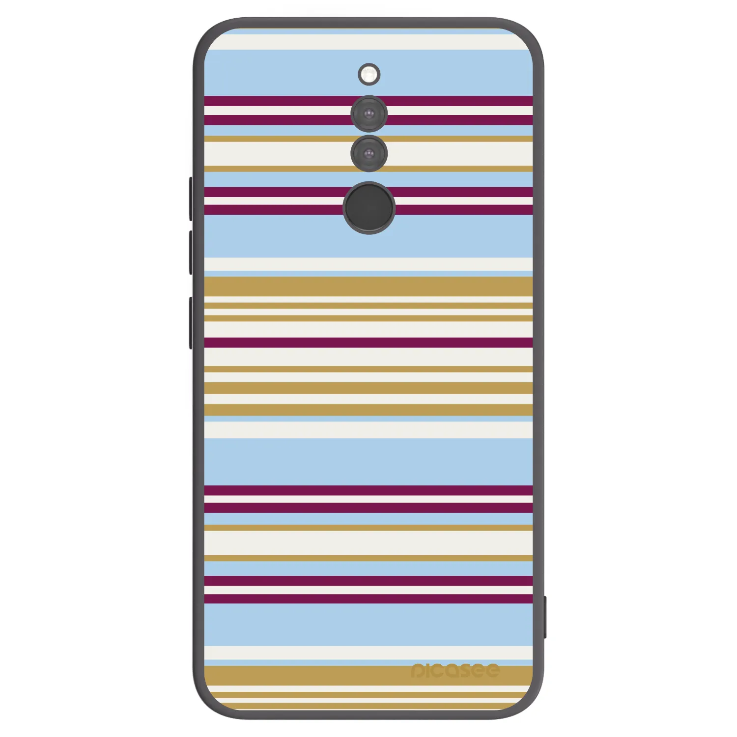 Picasee silikonowe czarne etui na Xiaomi Redmi 8 - Souvenir