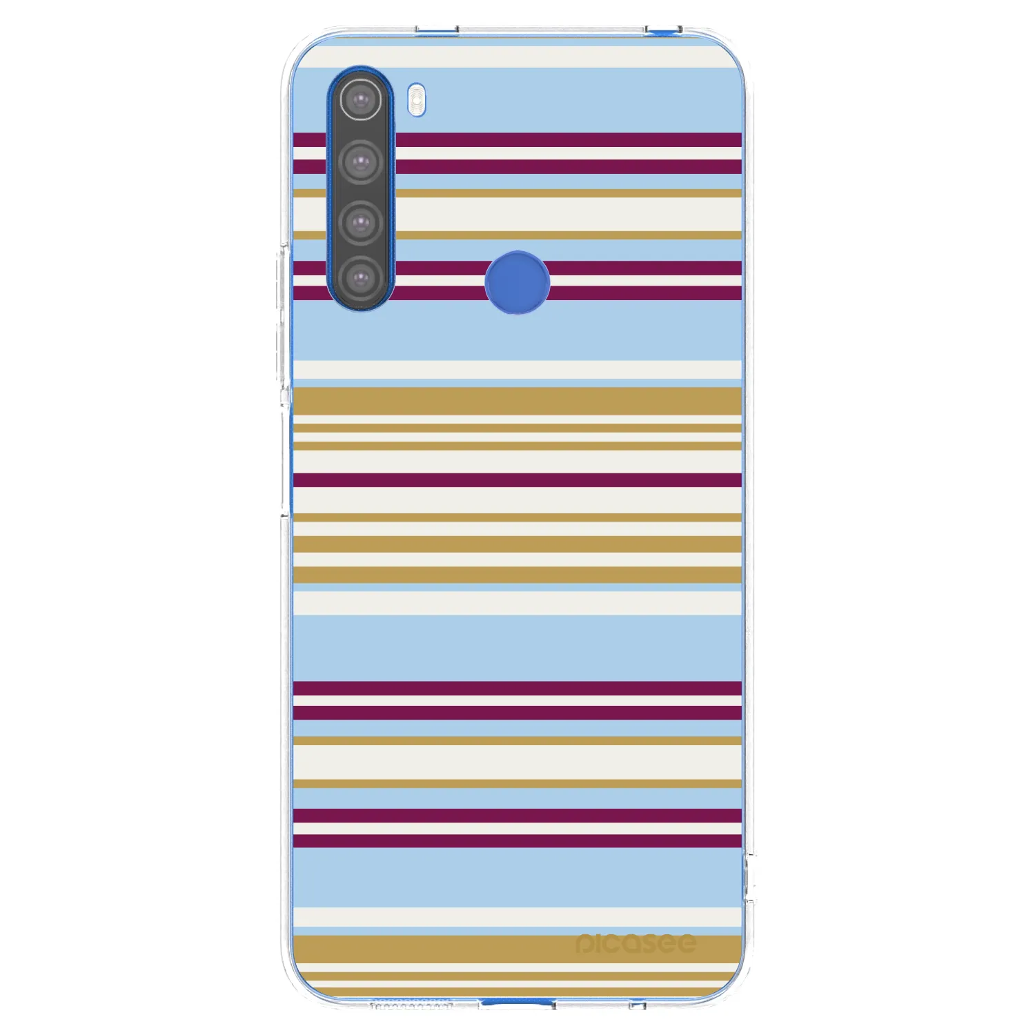 Picasee silikonowe przeźroczyste etui na Xiaomi Redmi Note 8T - Souvenir