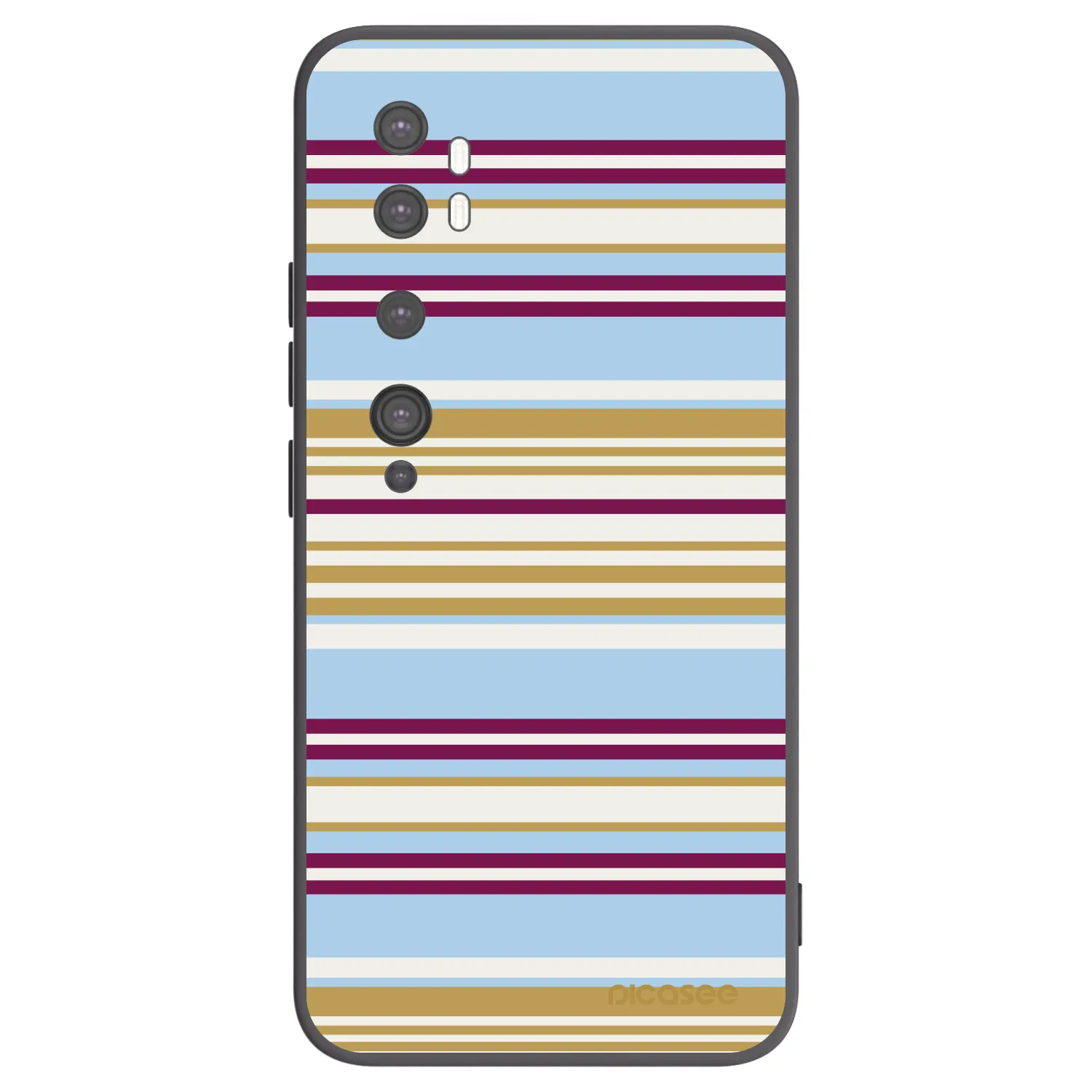 Picasee silikonowe czarne etui na Xiaomi Mi Note 10 (Pro) - Souvenir
