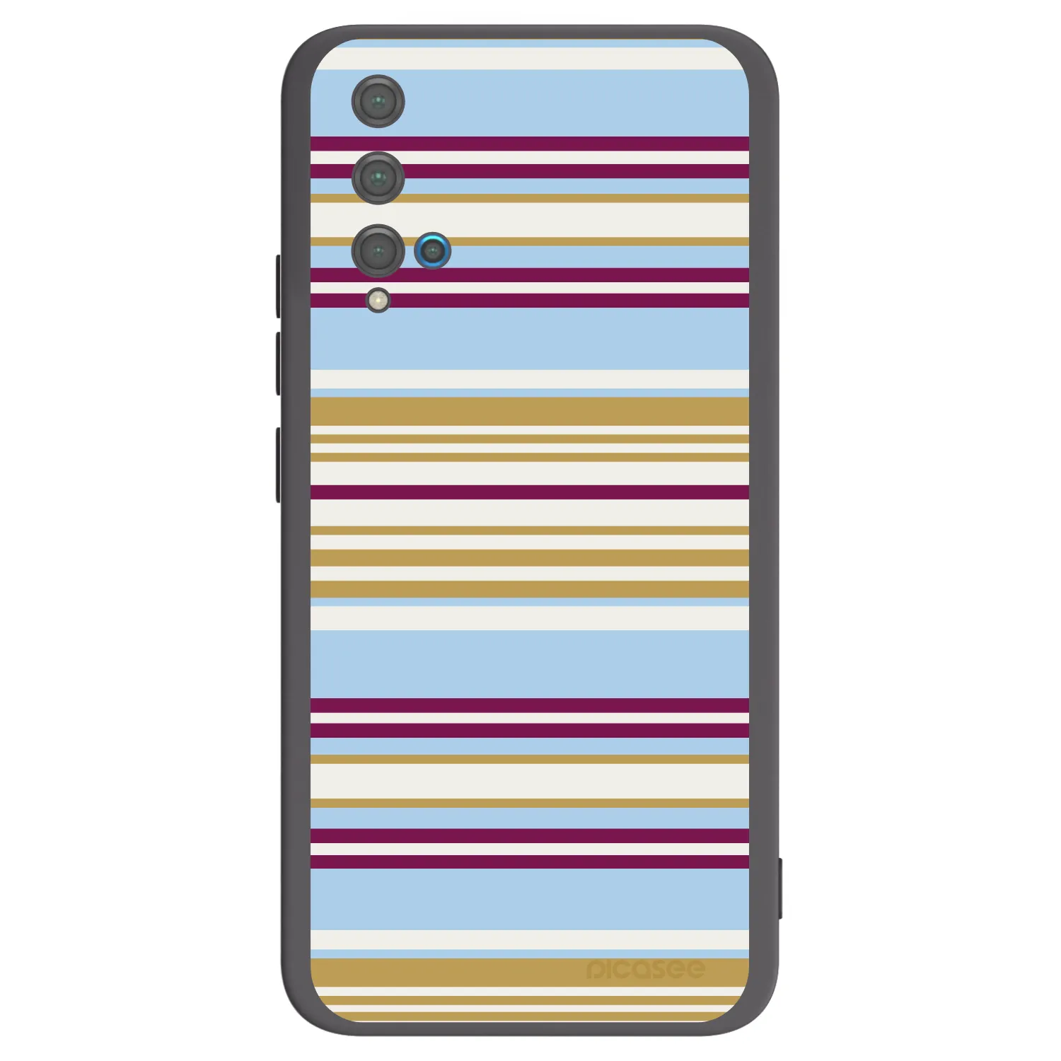 Picasee silikonowe czarne etui na Huawei Nova 5T - Souvenir