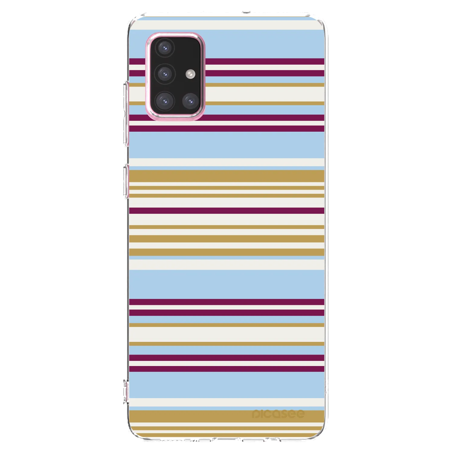 Picasee silikonowe przeźroczyste etui na Samsung Galaxy A71 A715F - Souvenir