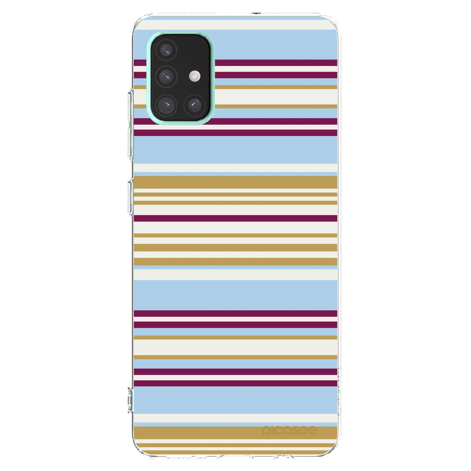 Picasee silikonowe przeźroczyste etui na Samsung Galaxy A51 A515F - Souvenir