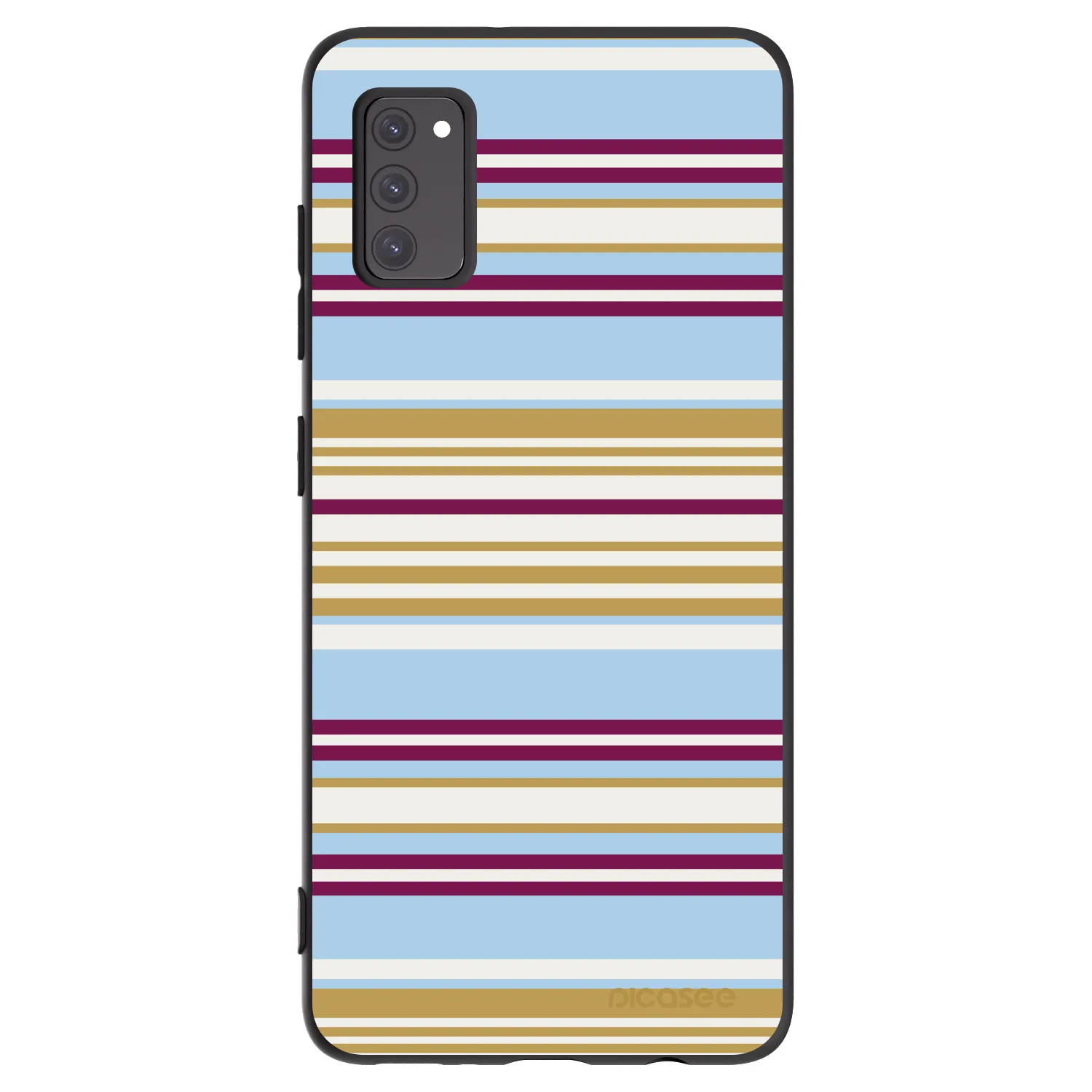 Picasee silikonowe czarne etui na Samsung Galaxy A41 A415F - Souvenir