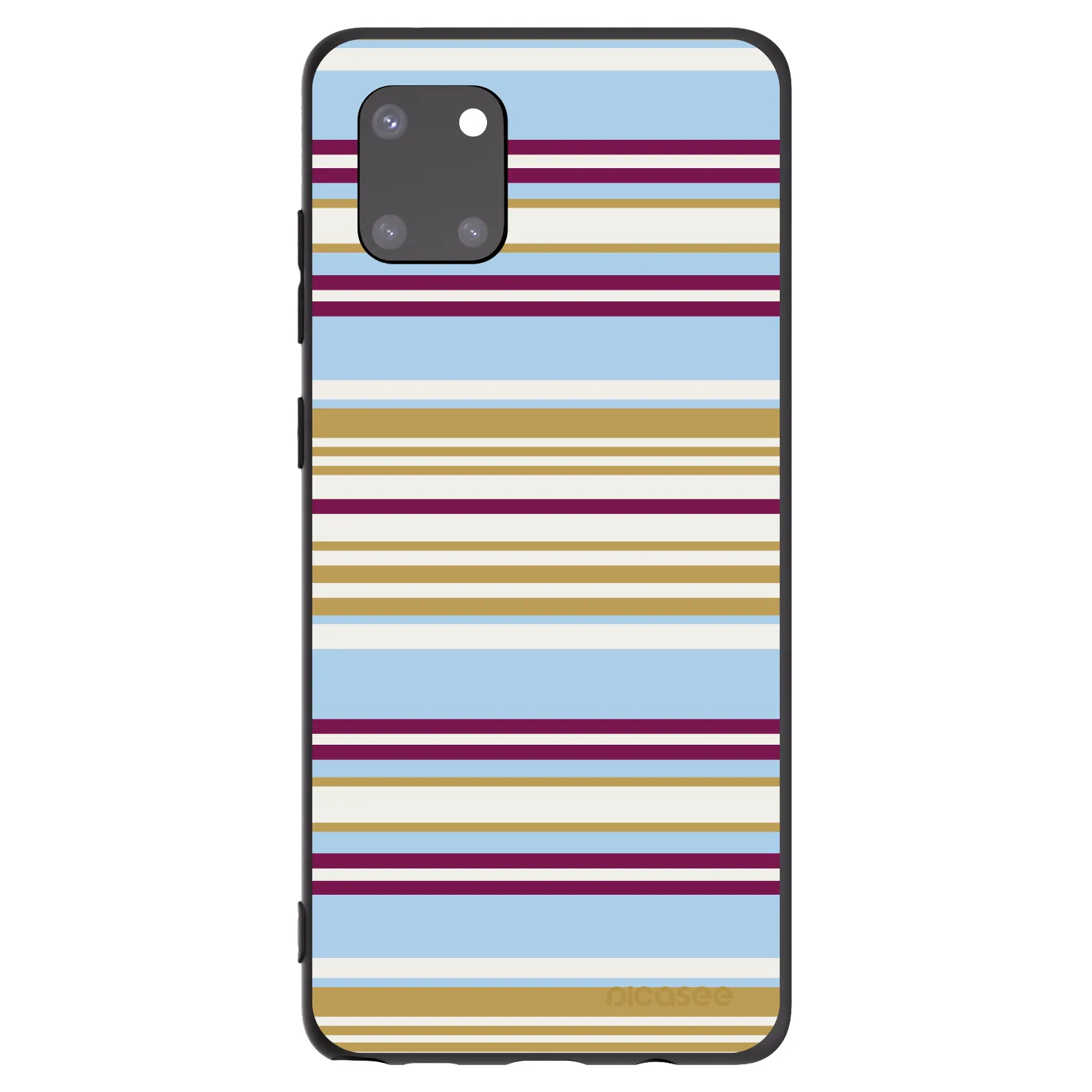 Picasee silikonowe czarne etui na Samsung Galaxy Note 10 Lite N770F - Souvenir