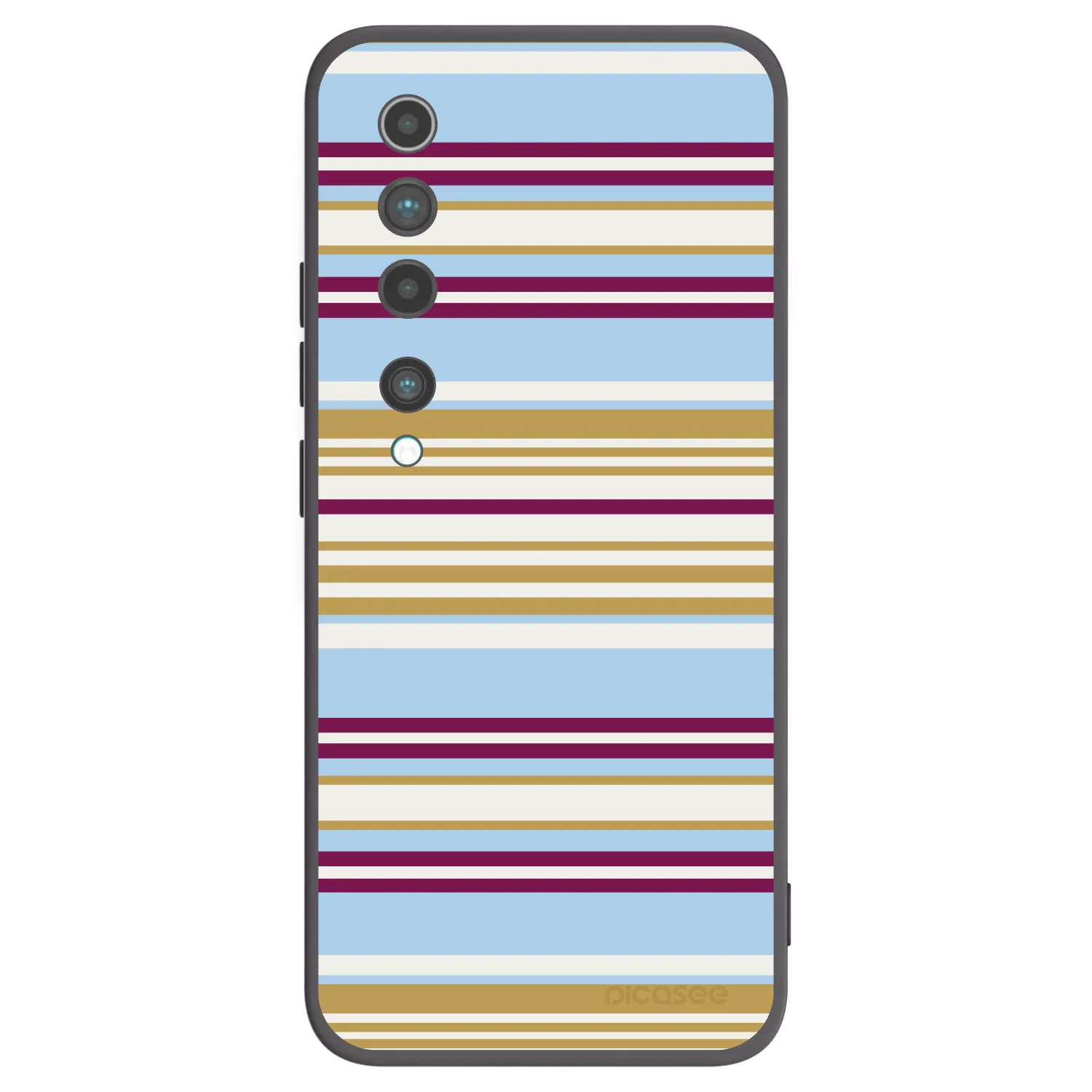 Picasee silikonowe czarne etui na Xiaomi Mi 10 - Souvenir