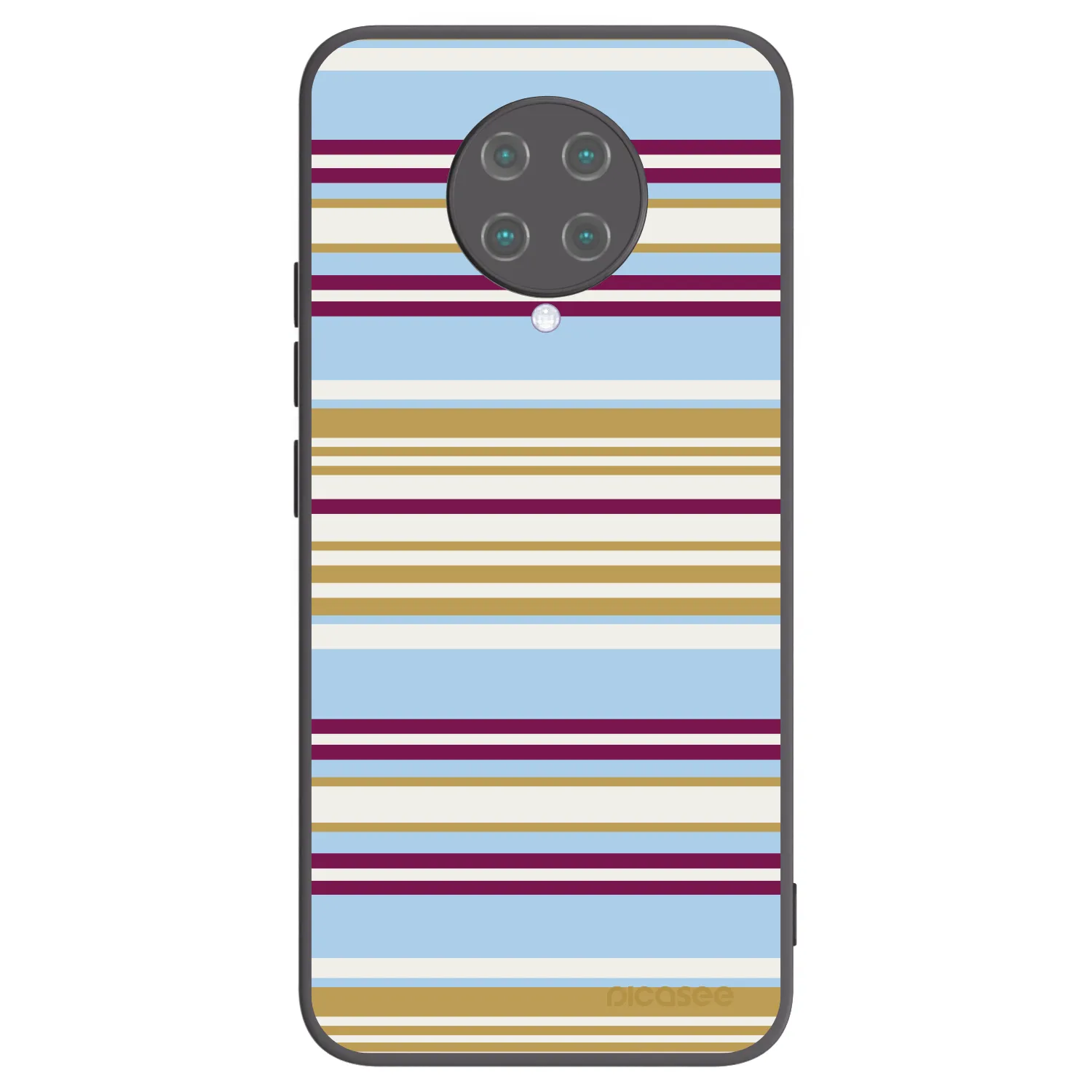 Picasee silikonowe czarne etui na Xiaomi Poco F2 Pro - Souvenir