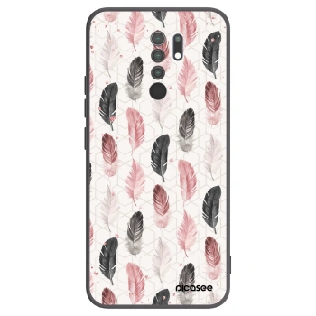 Picasee silikonowe czarne etui na Xiaomi Redmi 9 - Feder 2