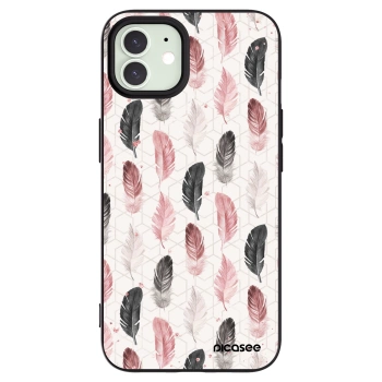 Picasee silikonowe czarne etui na Apple iPhone 12 Pro - Feder 2