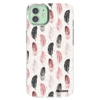 Picasee silikonowe przeźroczyste etui na Apple iPhone 12 Pro - Feder 2