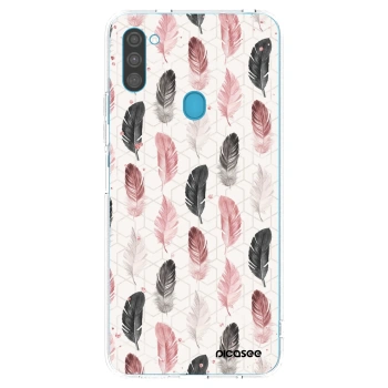 Picasee silikonowe przeźroczyste etui na Samsung Galaxy M11 - Feder 2