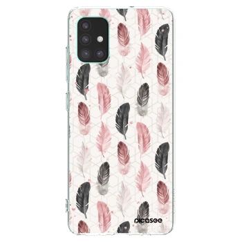 Picasee silikonowe przeźroczyste etui na Samsung Galaxy M51 M515F - Feder 2