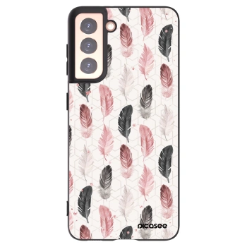 Picasee silikonowe czarne etui na Samsung Galaxy S21 5G G991B - Feder 2