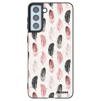 Picasee silikonowe czarne etui na Samsung Galaxy S21+ 5G G996F - Feder 2