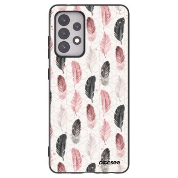 Picasee silikonowe czarne etui na Samsung Galaxy A52 5G A525F - Feder 2