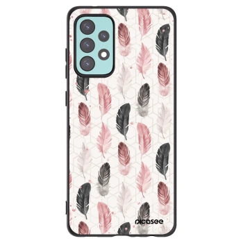 Picasee silikonowe czarne etui na Samsung Galaxy A72 A725F - Feder 2