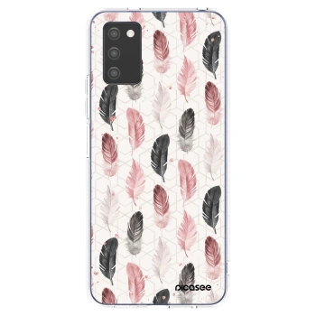Picasee silikonowe przeźroczyste etui na Samsung Galaxy A02s A025G - Feder 2
