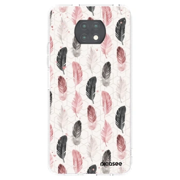Picasee silikonowe przeźroczyste etui na Xiaomi Redmi Note 9T - Feder 2