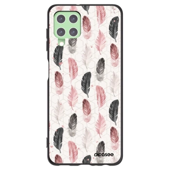 Picasee silikonowe czarne etui na Samsung Galaxy A22 A225F 4G - Feder 2
