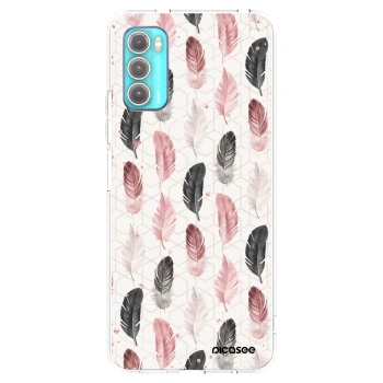 Picasee silikonowe przeźroczyste etui na Motorola Moto G60 - Feder 2