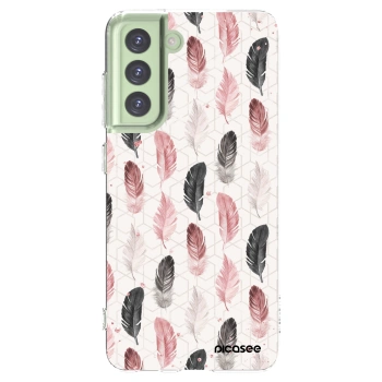 Picasee silikonowe przeźroczyste etui na Samsung Galaxy S21 FE 5G - Feder 2