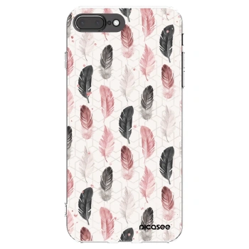 Picasee silikonowe przeźroczyste etui na Apple iPhone 7 Plus - Feder 2