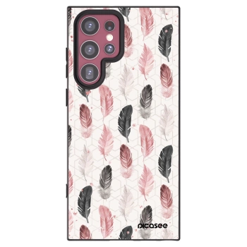 Picasee silikonowe czarne etui na Samsung Galaxy S22 Ultra 5G - Feder 2