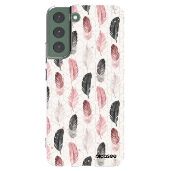 Picasee silikonowe przeźroczyste etui na Samsung Galaxy S22+ 5G - Feder 2
