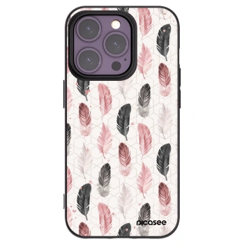 Picasee silikonowe czarne etui na Apple iPhone 14 Pro - Feder 2